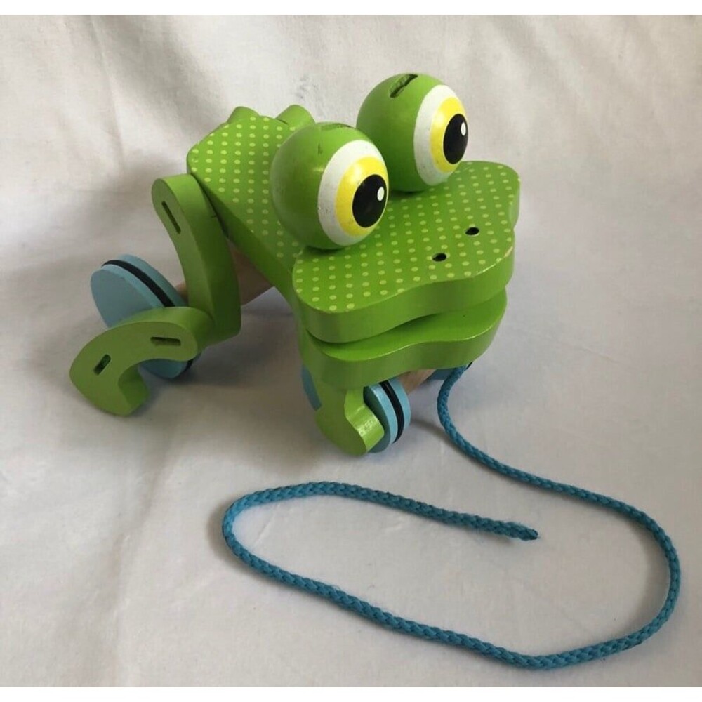 Melissa And Doug Frog Pull Toy